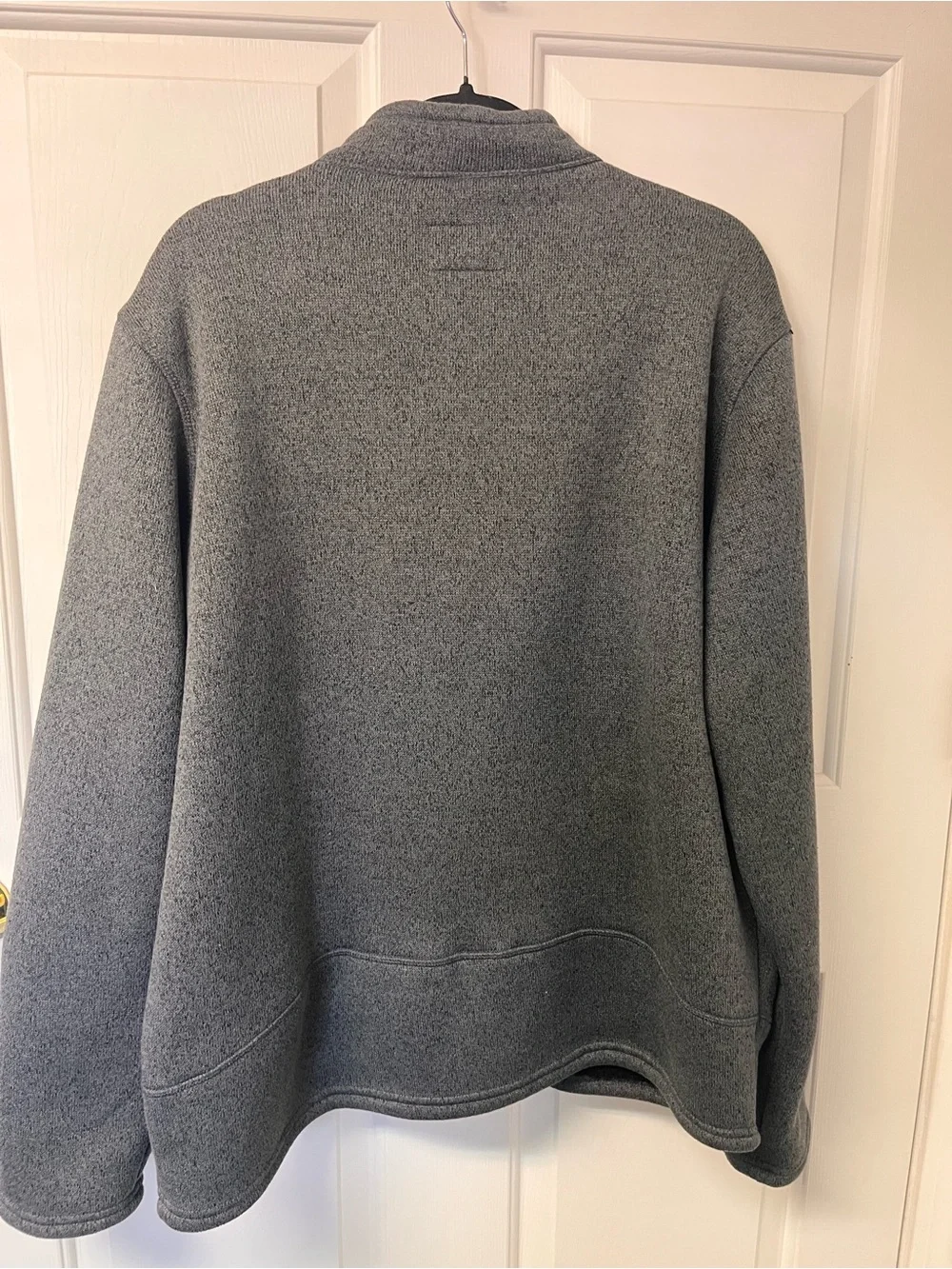 Coleman Men’s Full-Zip Heather Gray Fleece Jacket